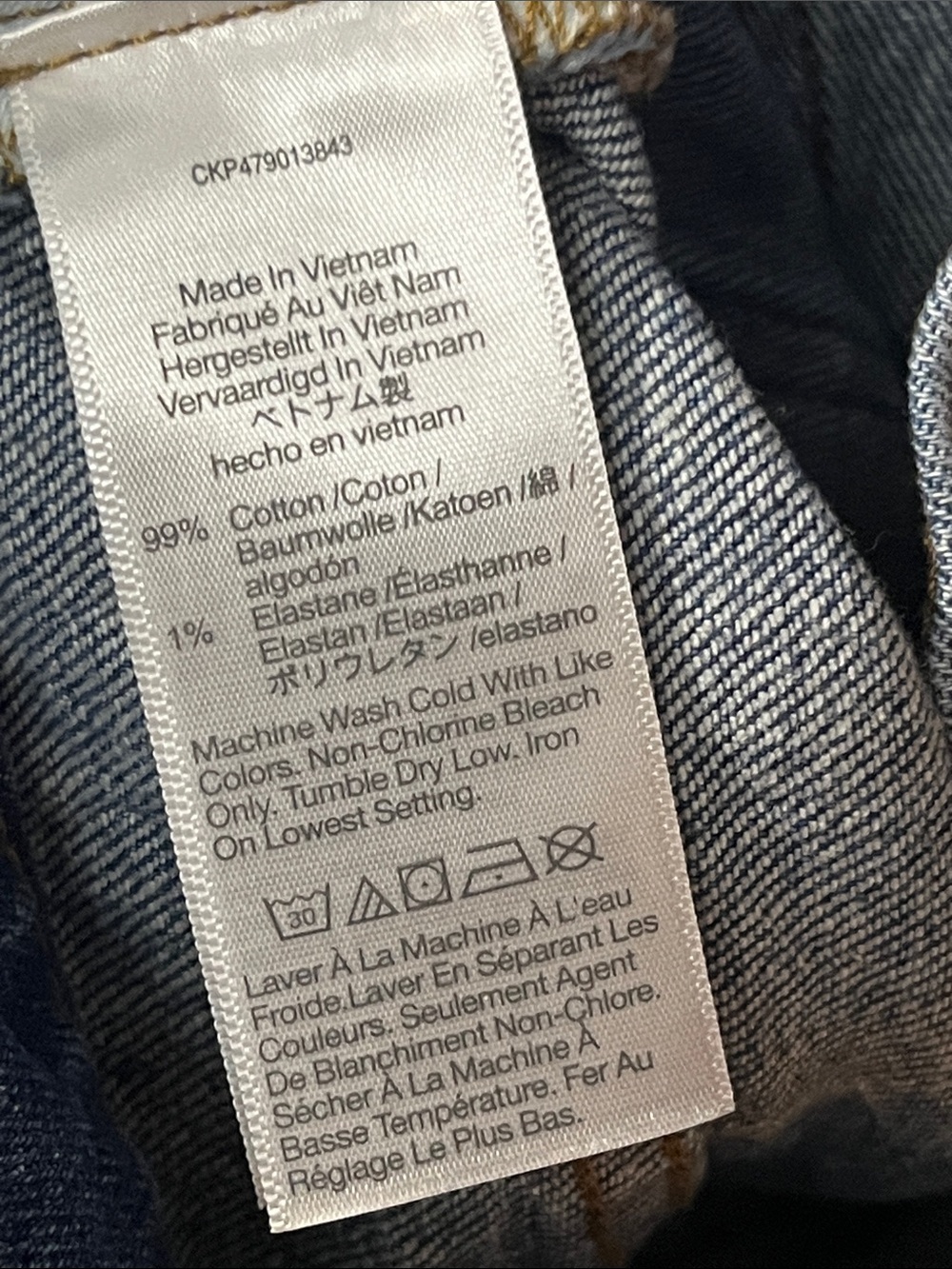 NWOT Madewell The Perfect Vintage Jean 27 High Rise Straight DM7530 - Picture 9 of 10